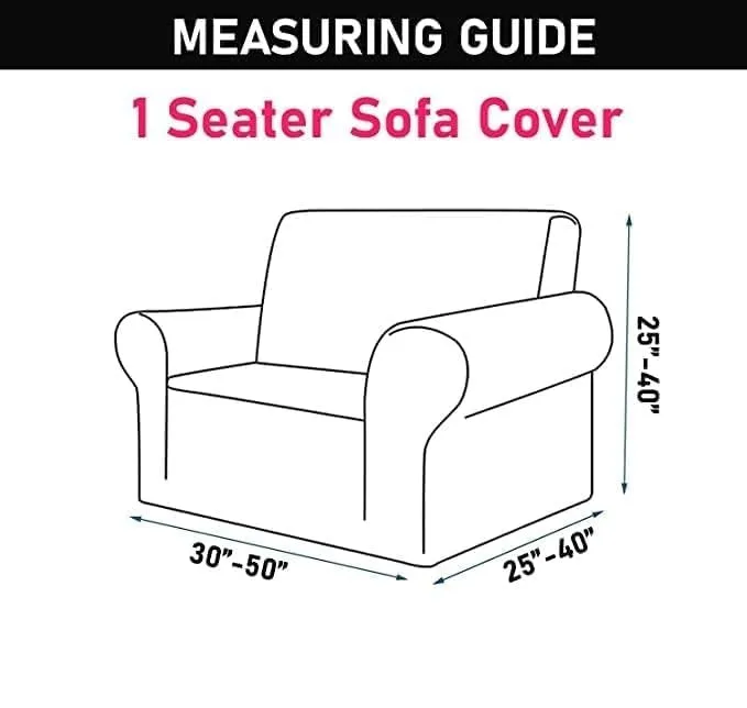 Gifts Island® Sofa Cover 3 Seater and 2 Seater Fully Covered Universal 5 Seater Sofa Cover Non-Slip Sticky Elastic Stretchable Sofa Set Slipcover Protector for (3 1 1 Seater), Colorful Marble