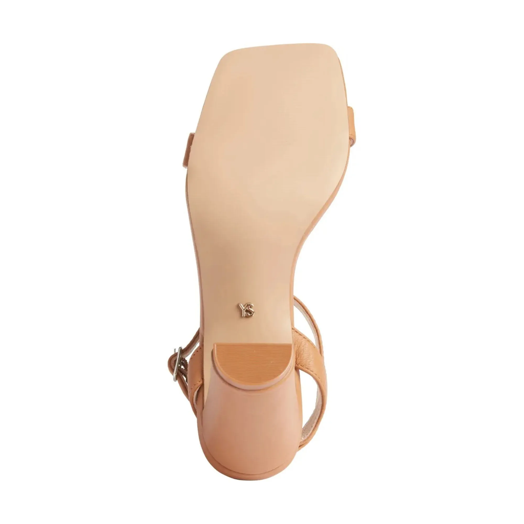 Hailey Dress Sandal in Tan Leather