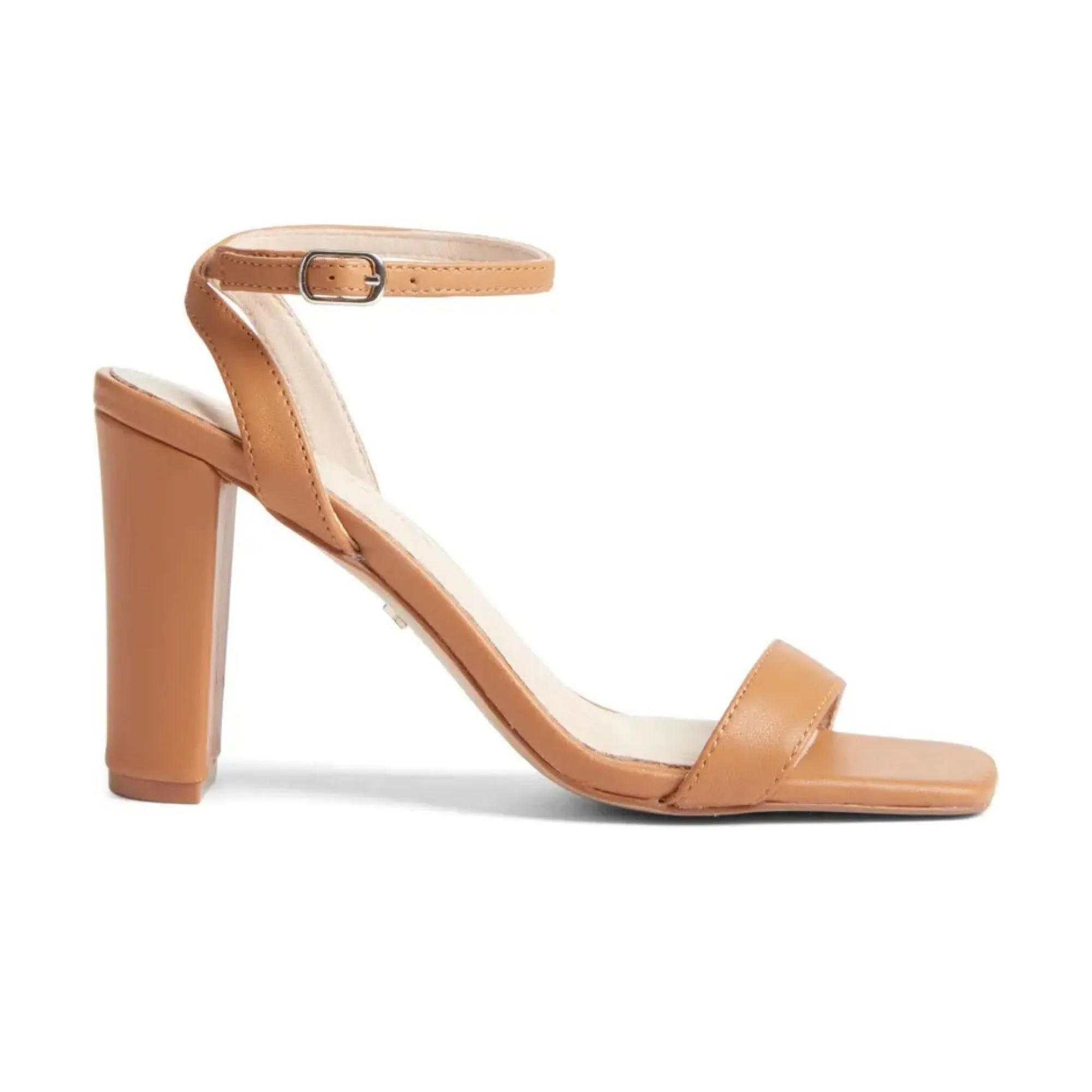 Hailey Dress Sandal in Tan Leather