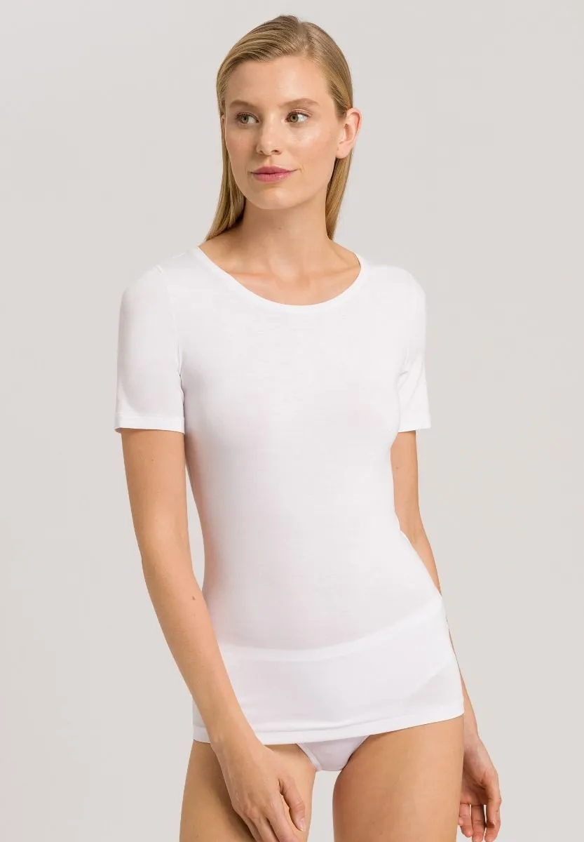 Hanro Soft Touch Short Sleeve Top