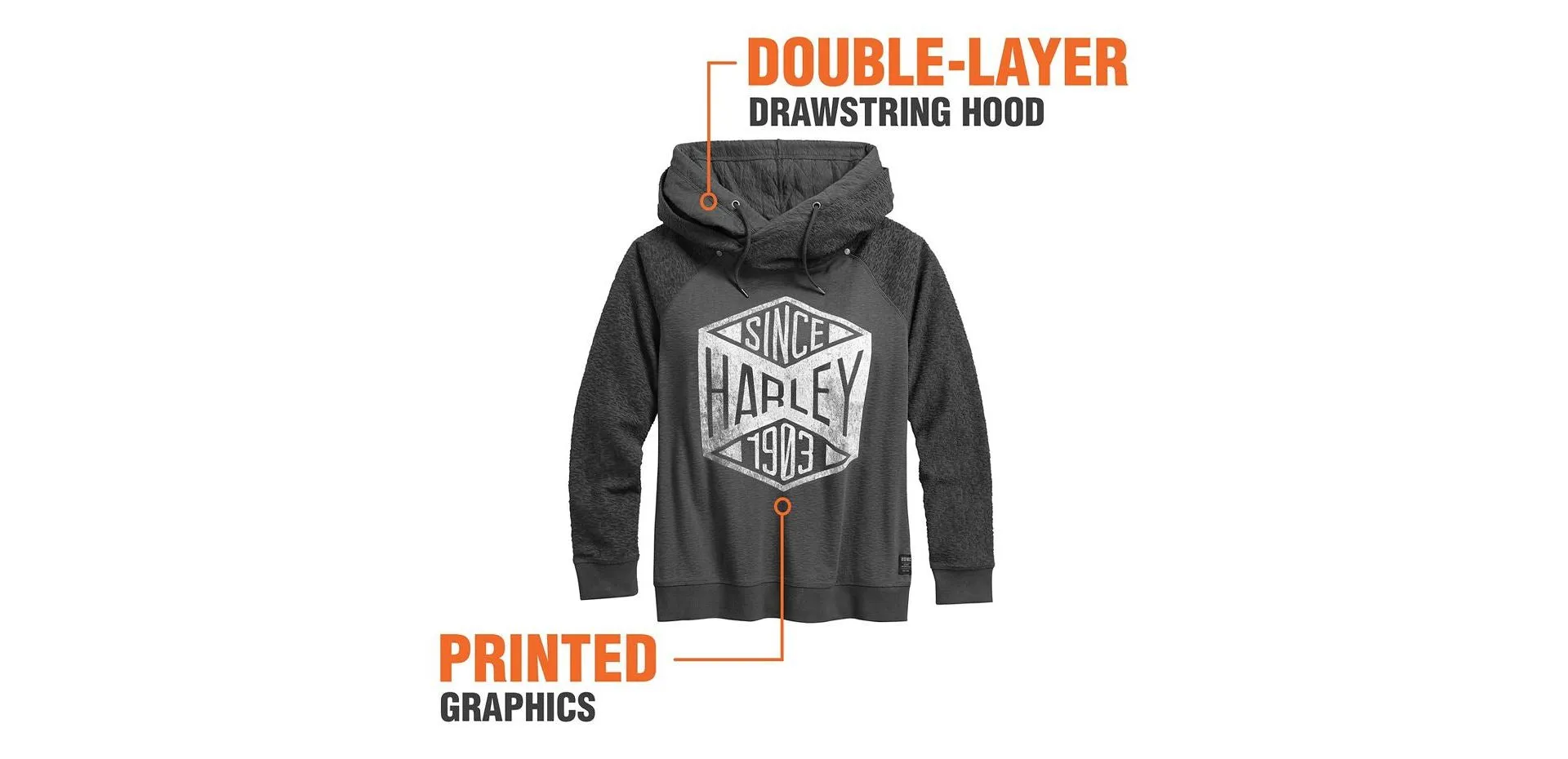 Harley-Davidson® Women's Since 1903 Pullover Hoodie - 99110-18VW