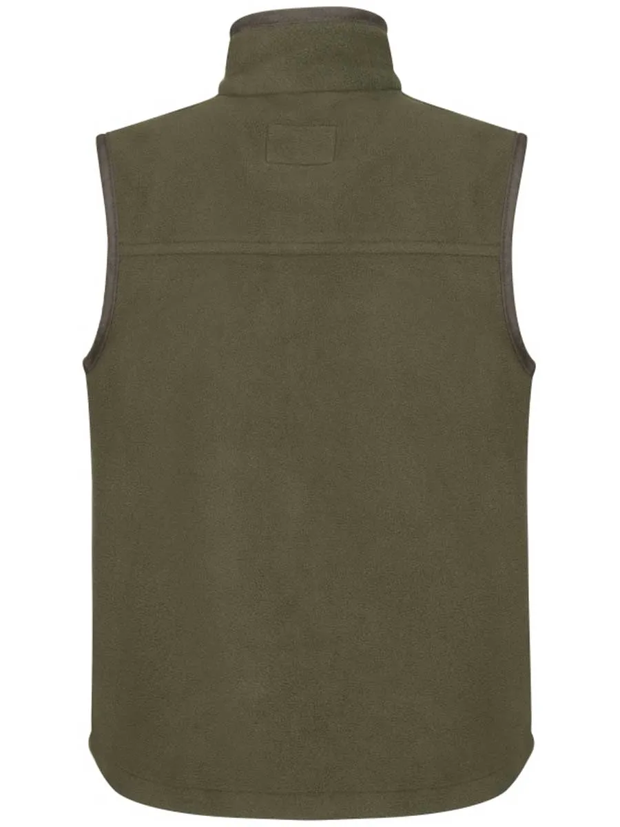 HOGGS OF FIFE Woodhall Junior Fleece Gilet - Green