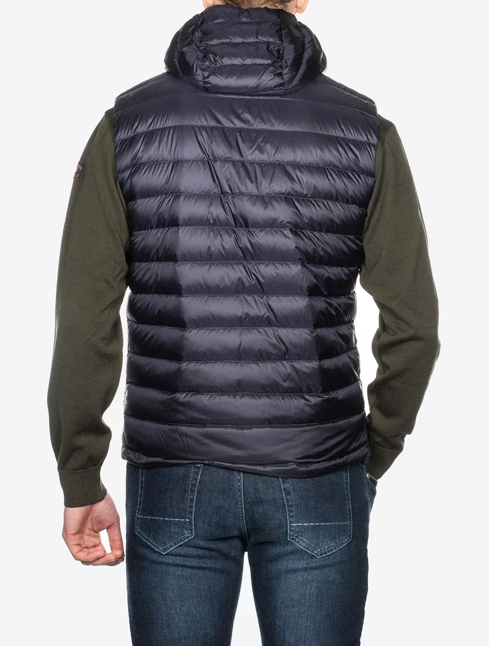 Hooded Gilet Navy