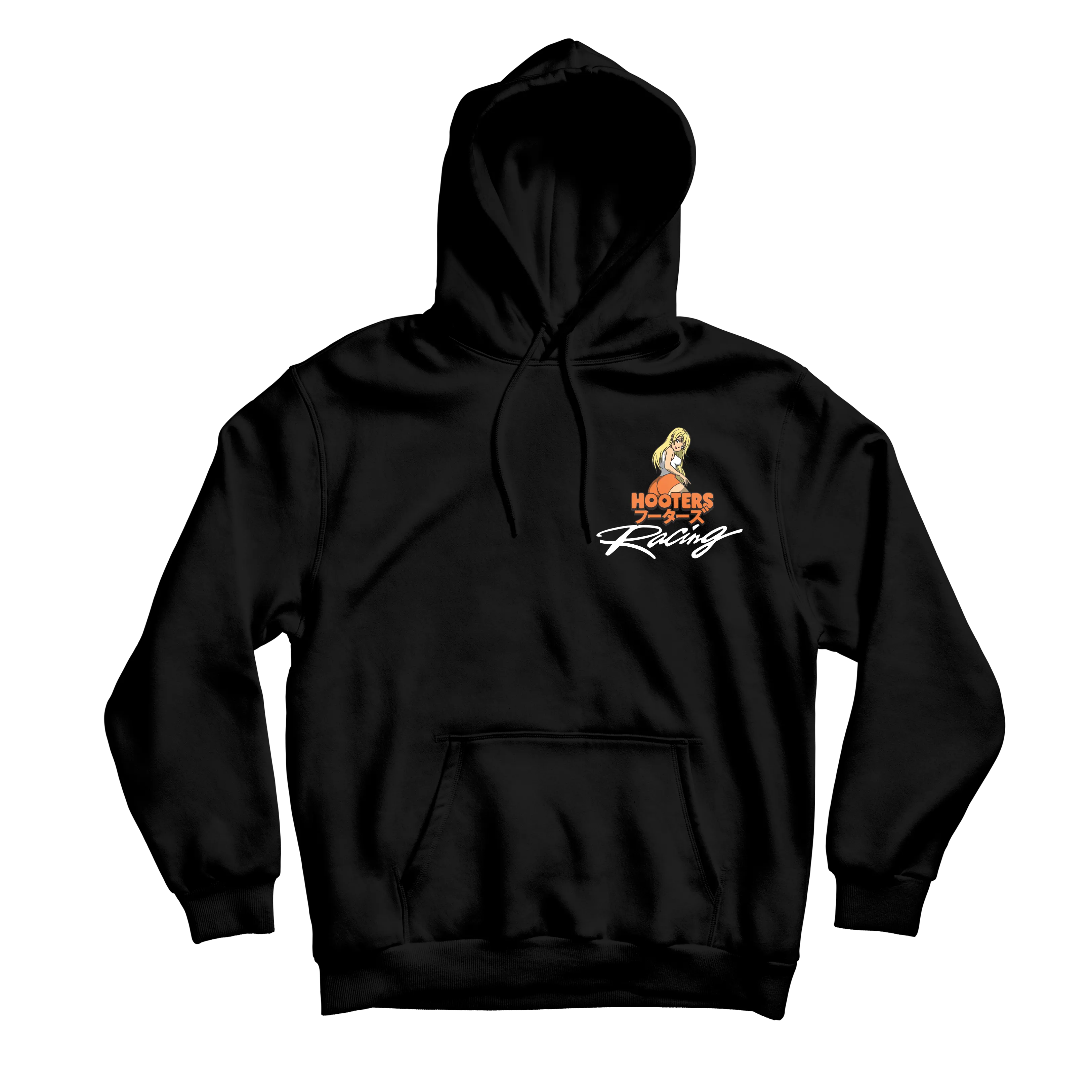 Hooters Racing Black Hoodie