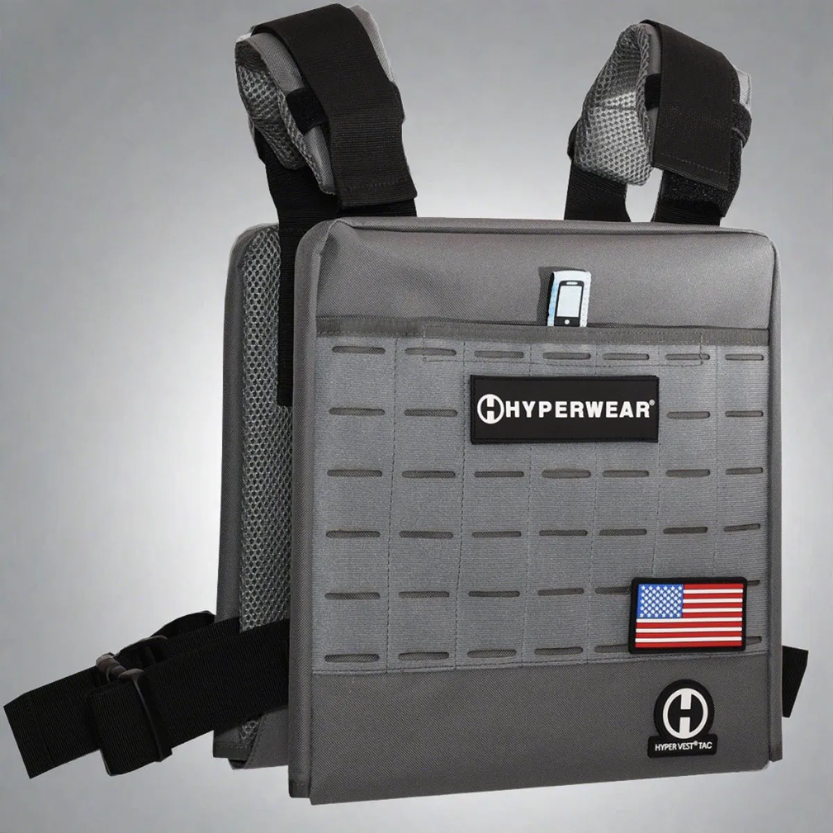 Hyper Vest TAC Heavy Weight Vest - Includes Weight Vest Plates