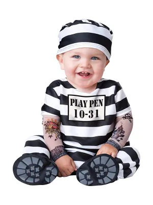 InCharacter Costumes Baby's Time Out Convict Costume