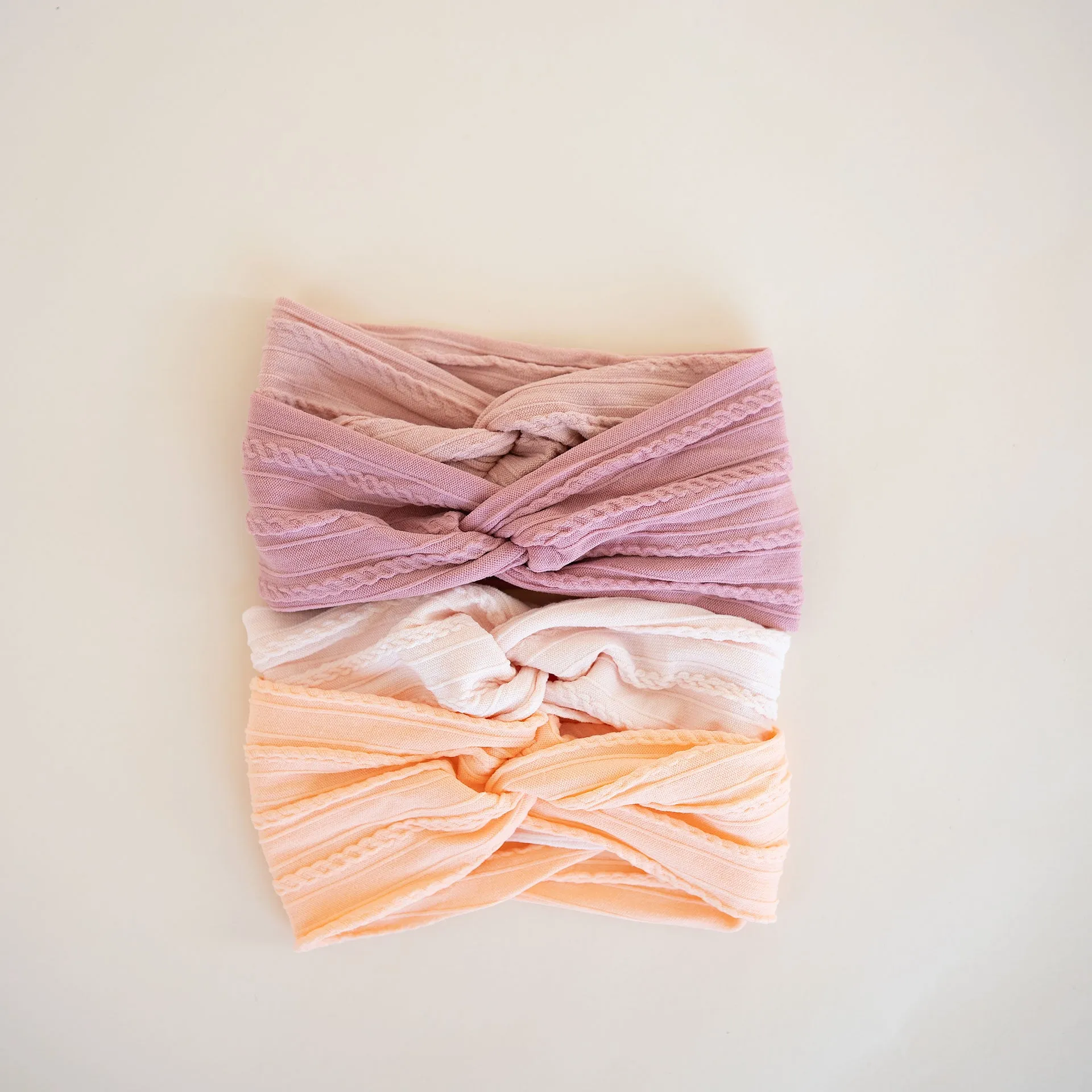 JBØRN Baby Girl Turban Headbands