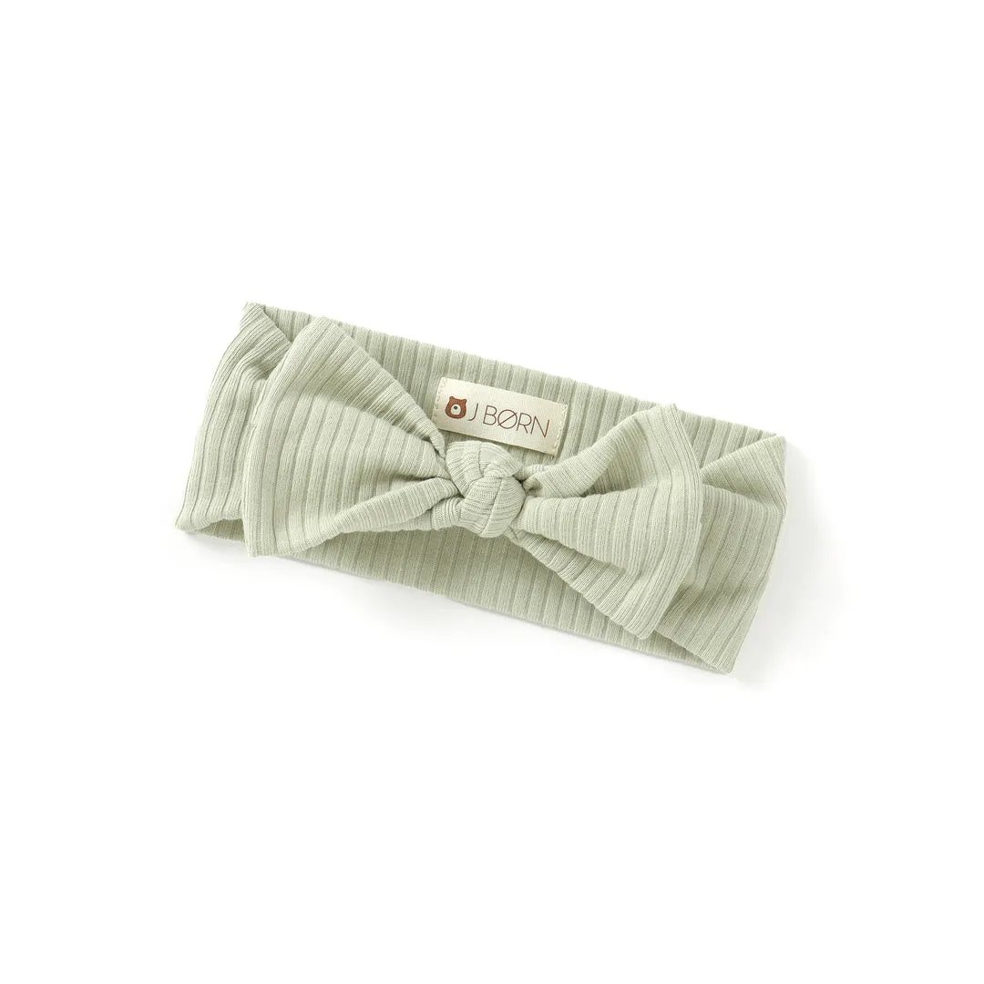 JBØRN Organic Cotton Ribbed Baby Headband