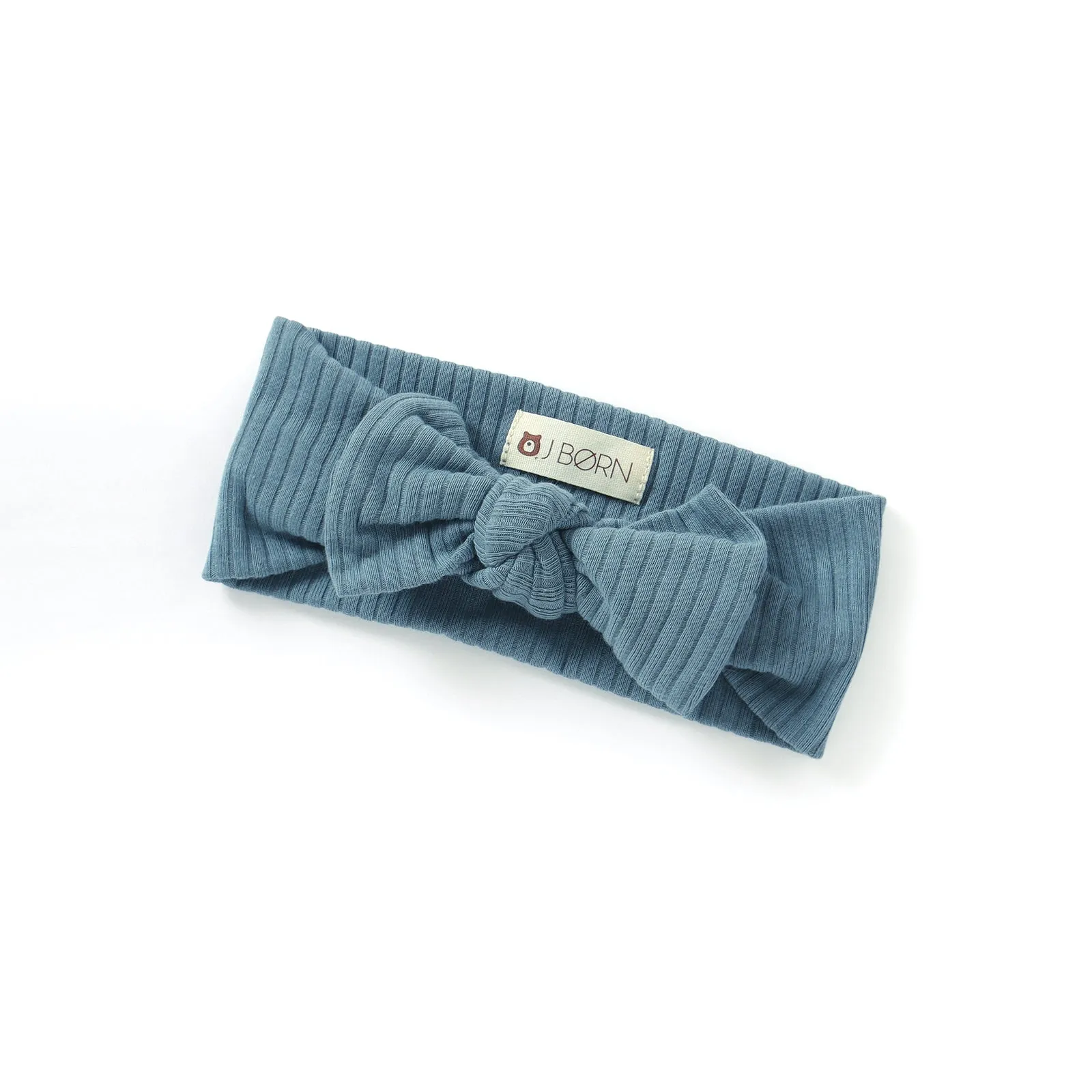 JBØRN Organic Cotton Ribbed Baby Headband