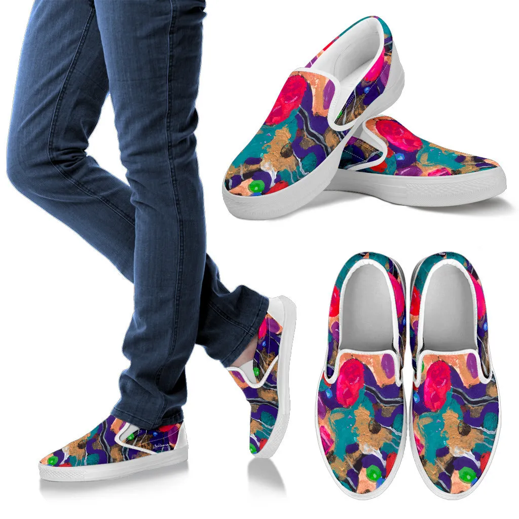 Jelly Bean Slip On Sneakers