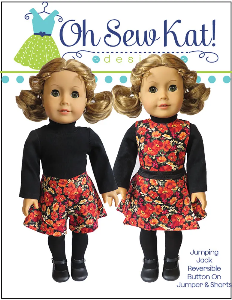 Jumping Jack 3-in-1 18 Inch Doll Sewing Pattern