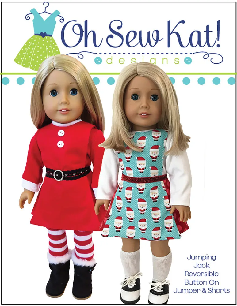 Jumping Jack 3-in-1 18 Inch Doll Sewing Pattern