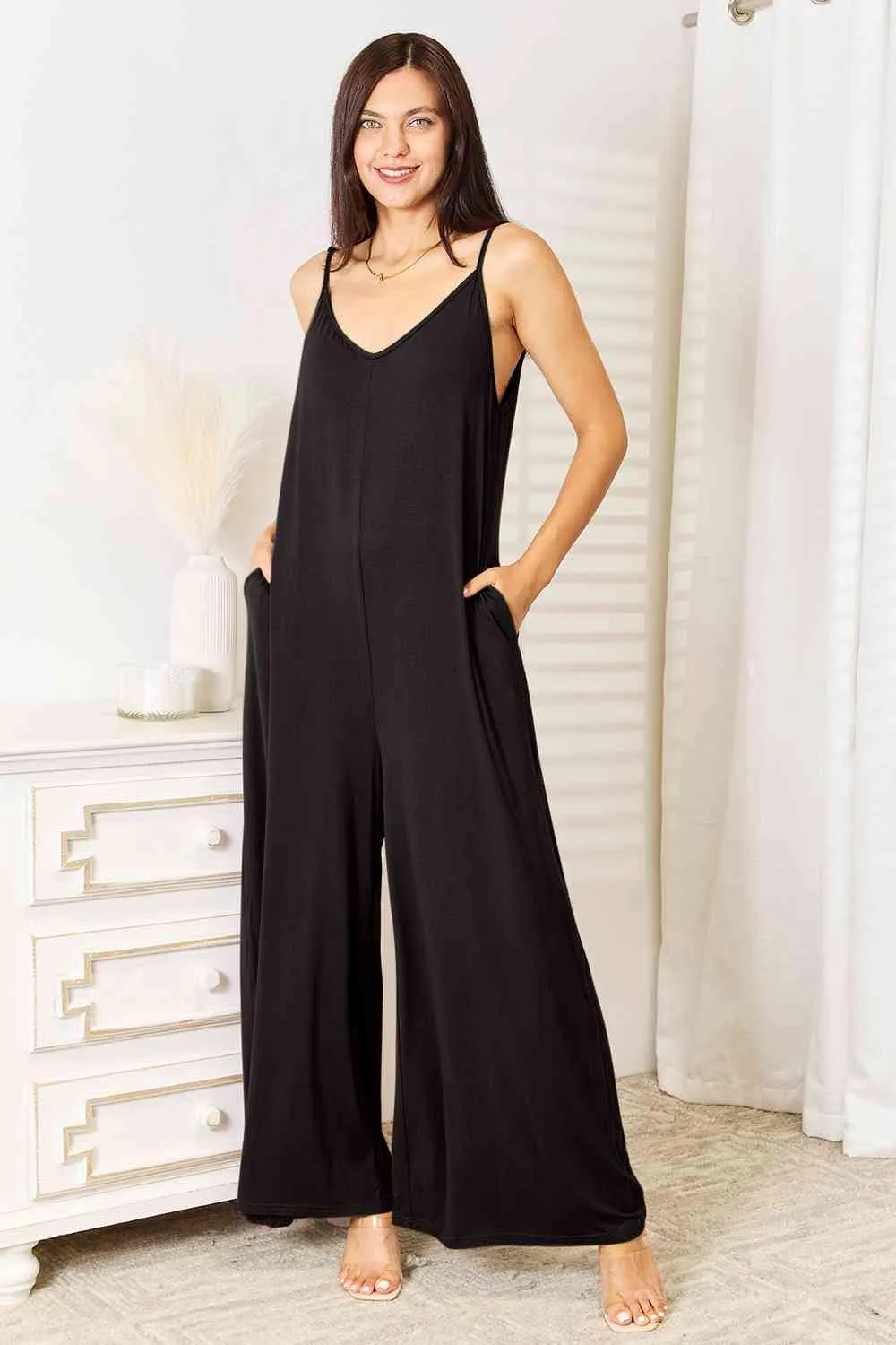 Just BE. Renali  Wide Leg Jumpsuit