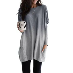 Kailan Ombré Pocket Tunic