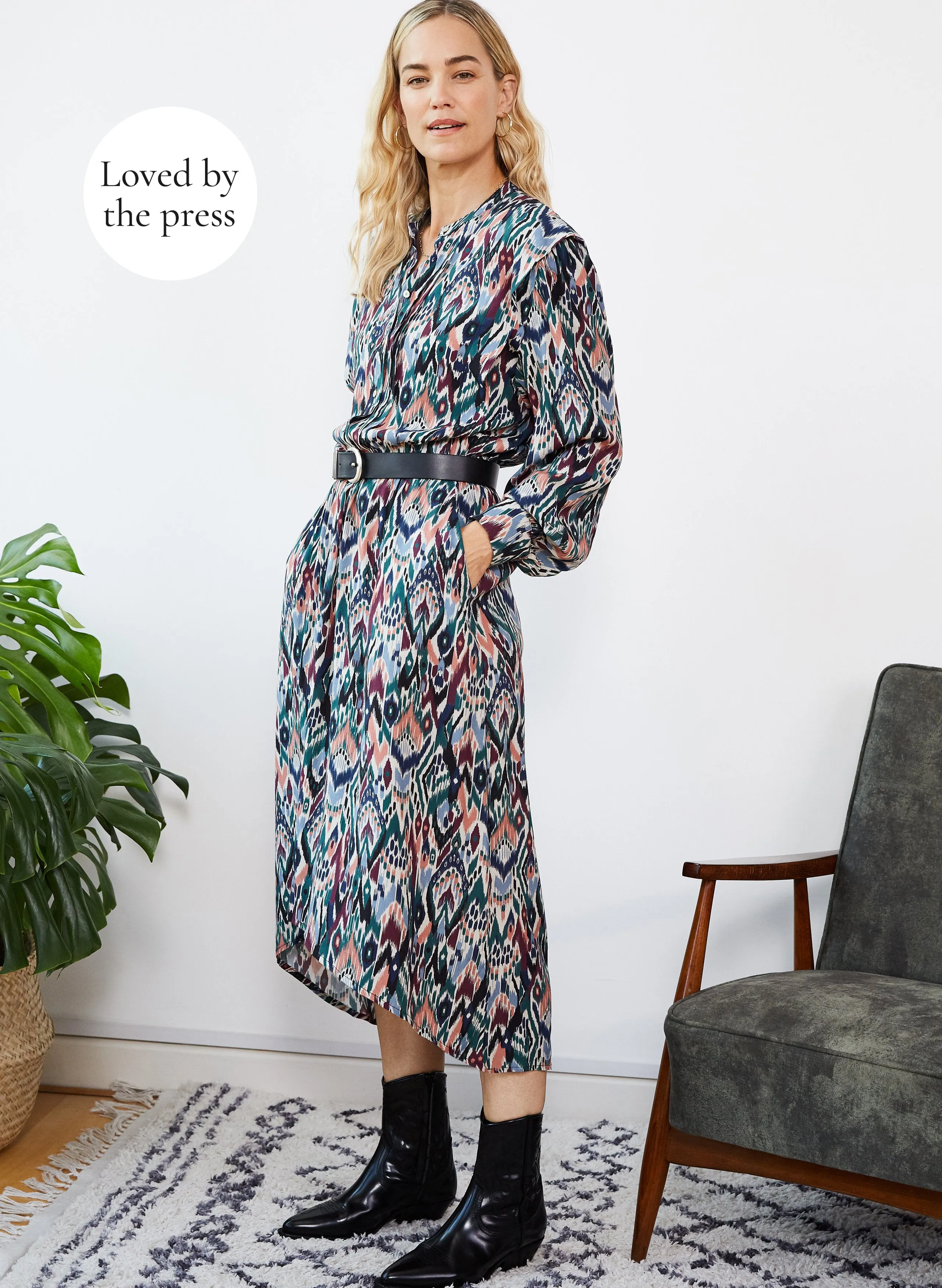 Keilani Viscose Dress