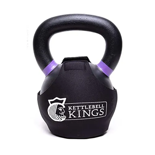 Kettlebell Kings 40kg Powder Coat Kettlebell Wrap Floor Neoprene Sleeve