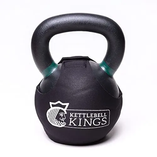 Kettlebell Kings 40kg Powder Coat Kettlebell Wrap Floor Neoprene Sleeve