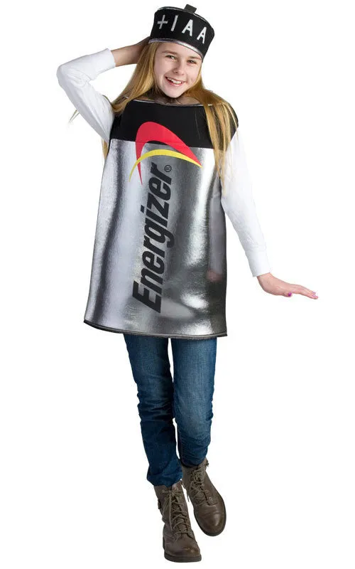 Kids Energizer Battery Costume