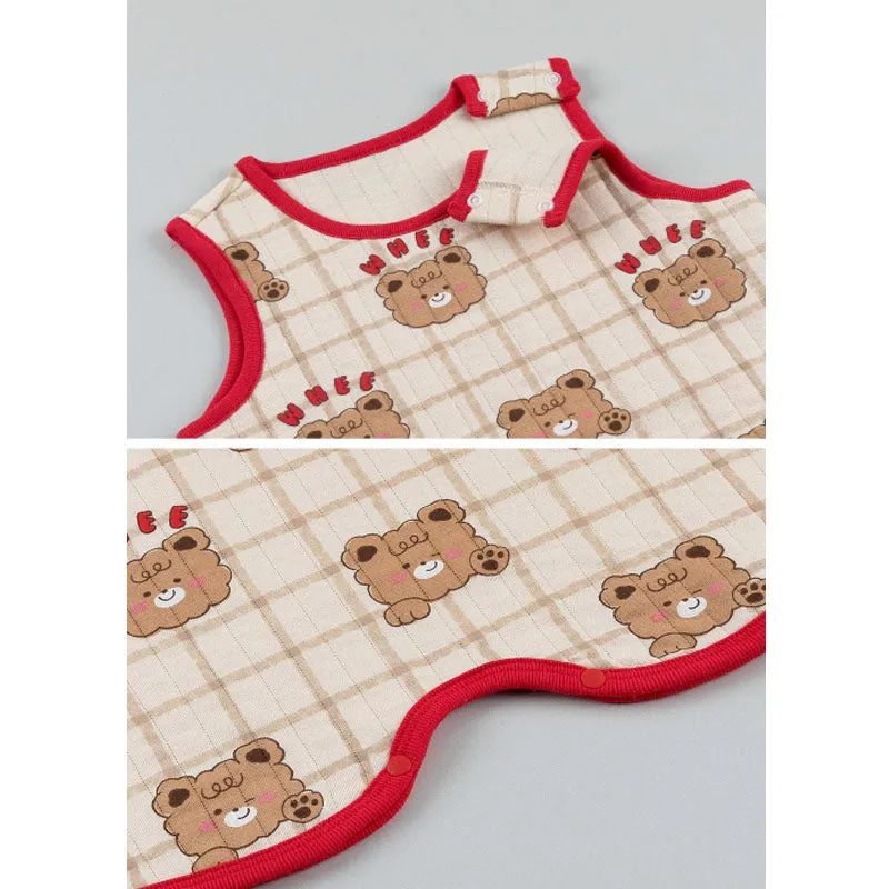 Kids Long Sleeping Vest - Hi Bear