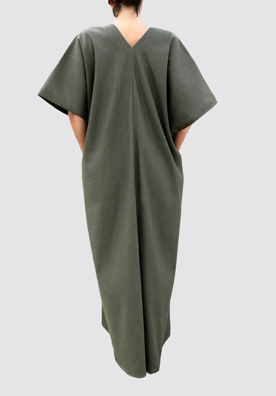 Kin Kaftan | Khaki Green