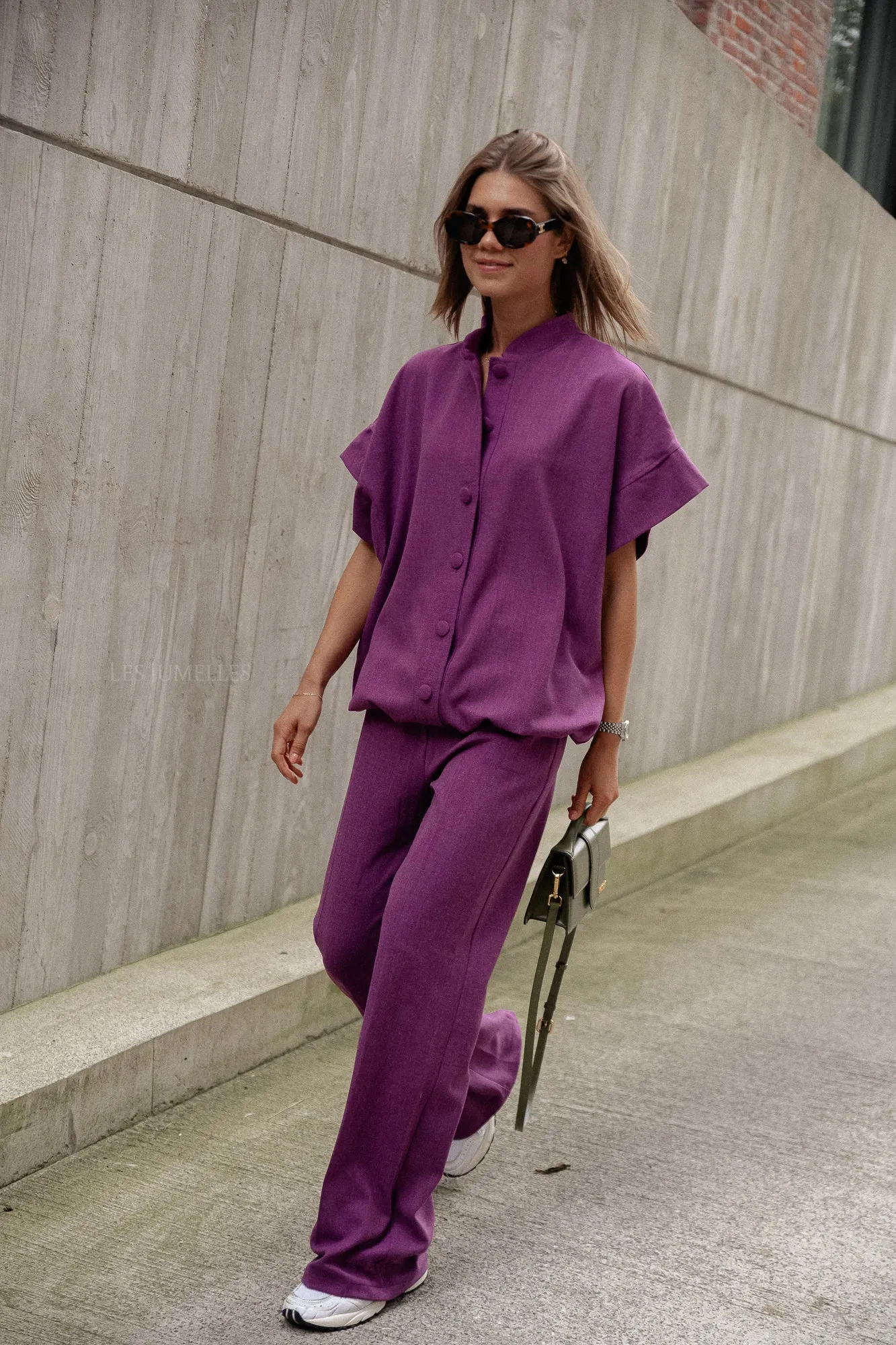 Kiruma pants gentian violet