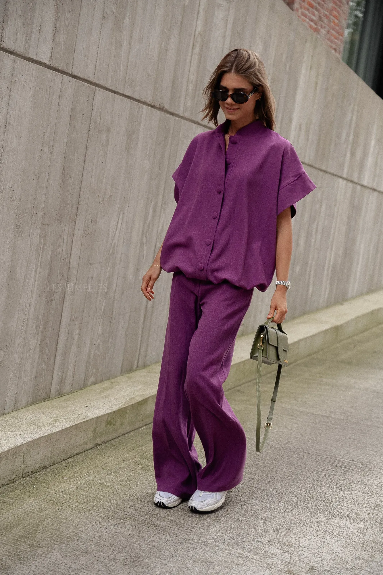 Kiruma pants gentian violet