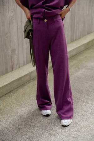 Kiruma pants gentian violet