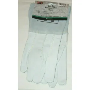 KT Industries 4-5035 Premium Goat Skin Welding & Work Gloves Size Large