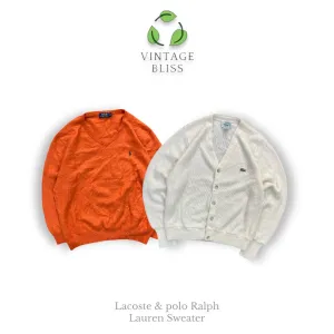 Lacoste & polo Ralph Lauren Sweaters