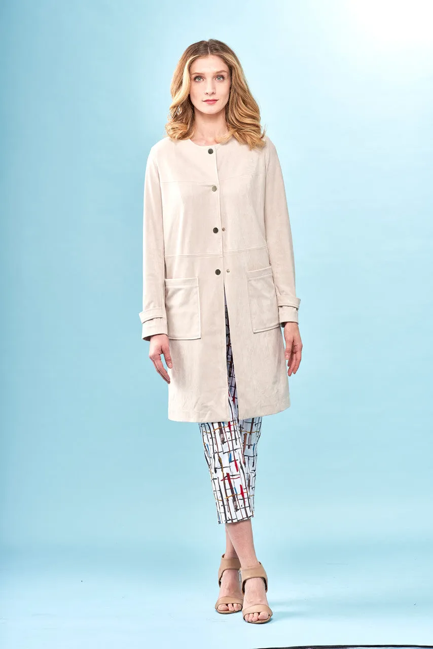 Long Vegan Tunic Jacket