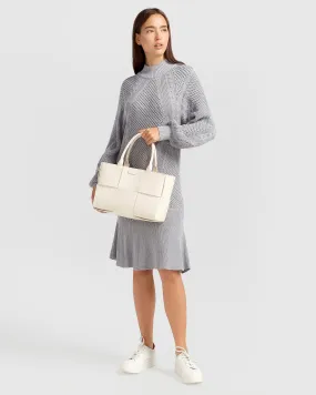 Love Letter Knit Dress - Grey