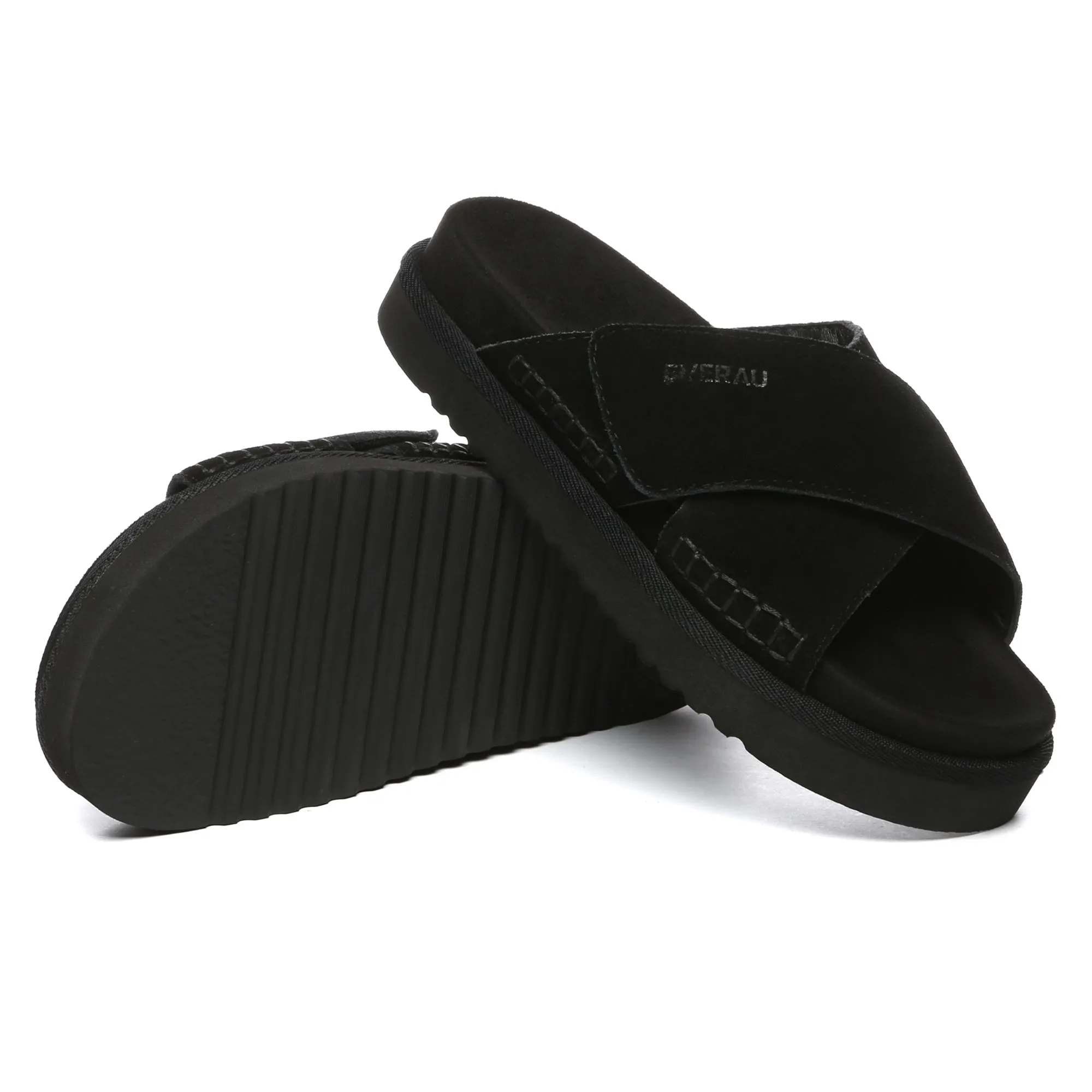 Lyla Cross Slip-on Slides