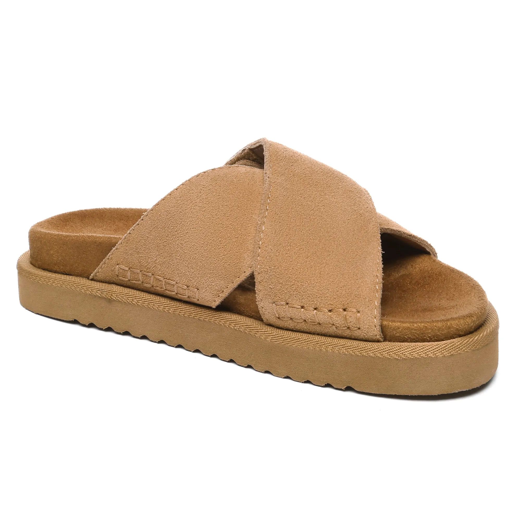 Lyla Cross Slip-on Slides