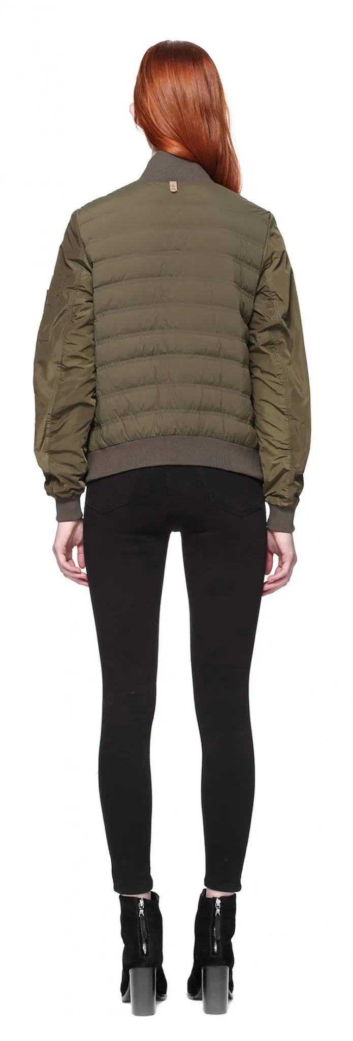 Mackage - Margo Light Down Jacket in Army Green