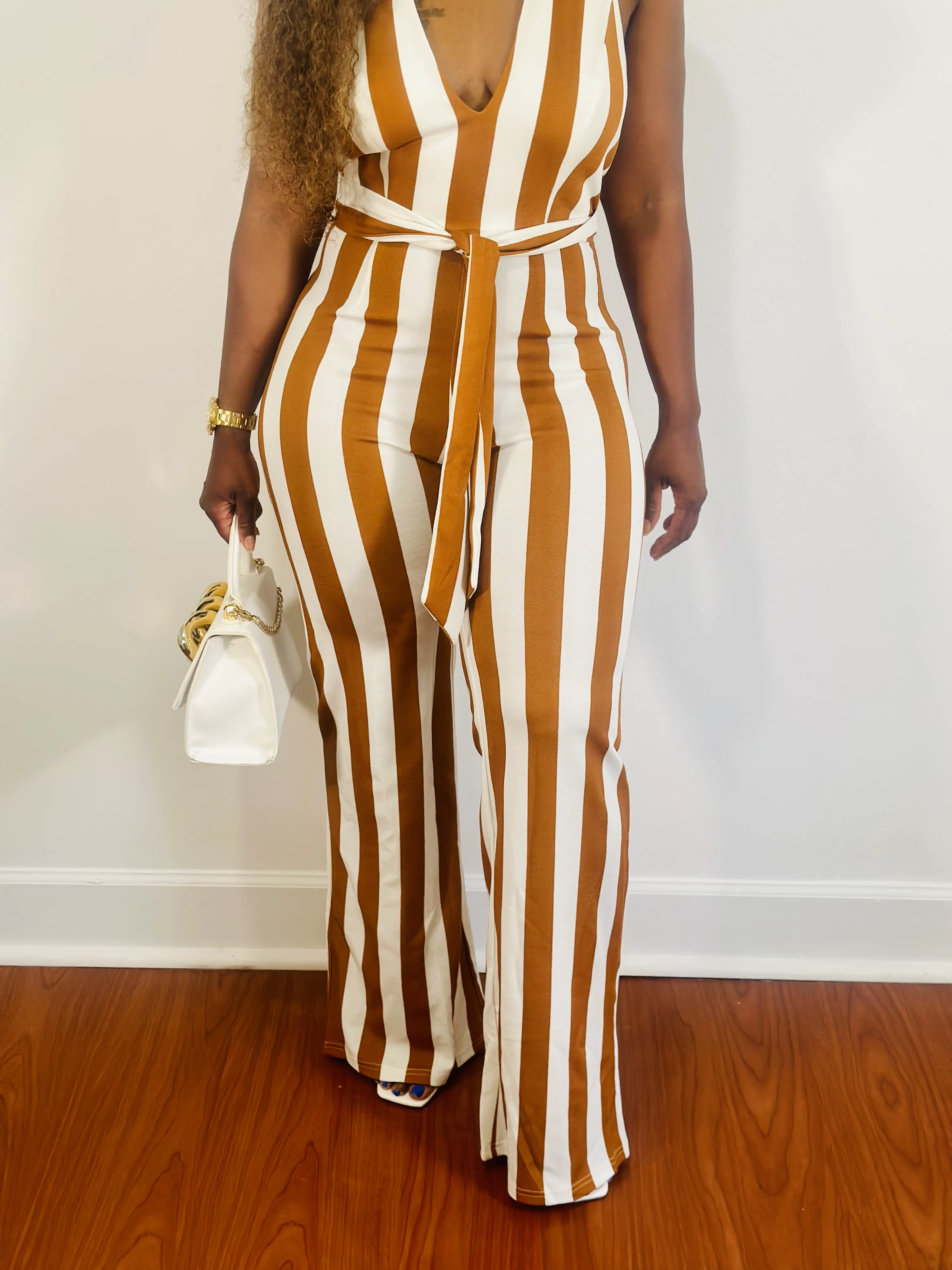 Making Moves Jumpsuit (Cappuccino)