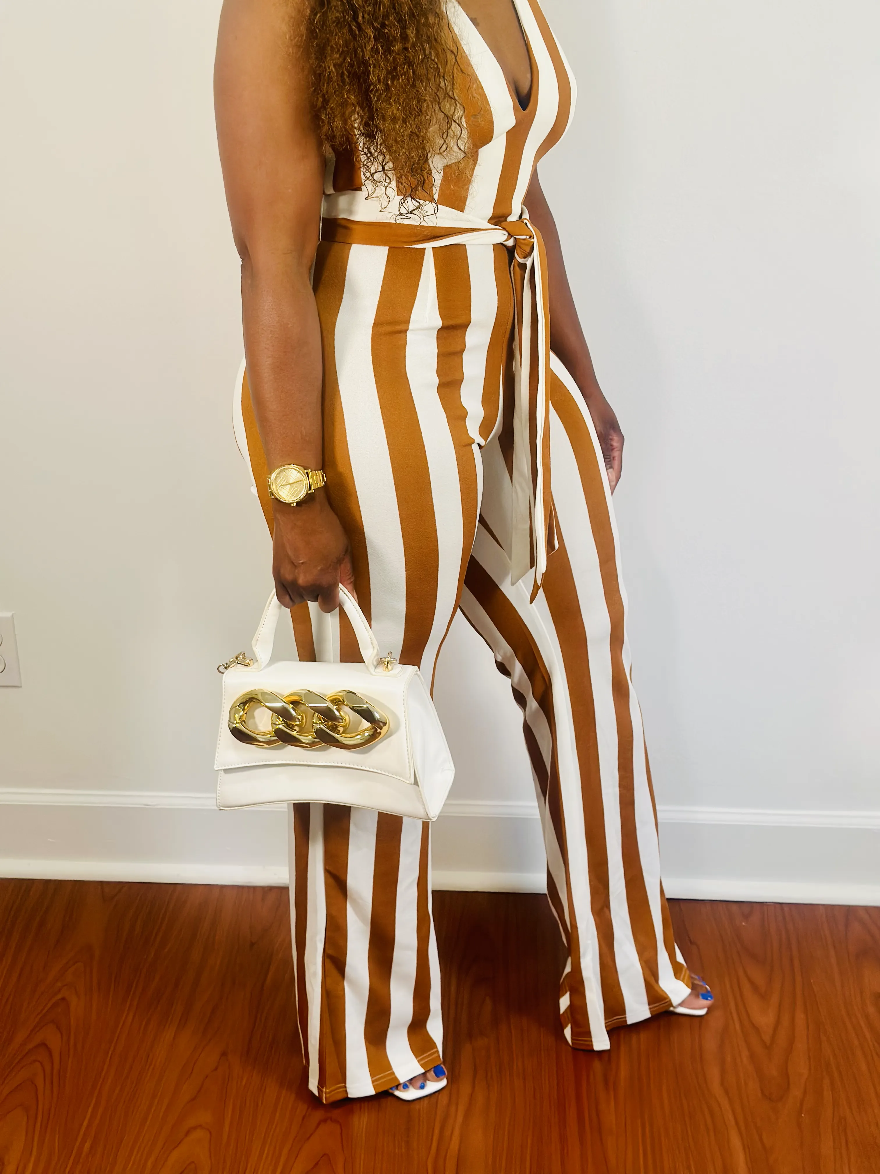 Making Moves Jumpsuit (Cappuccino)