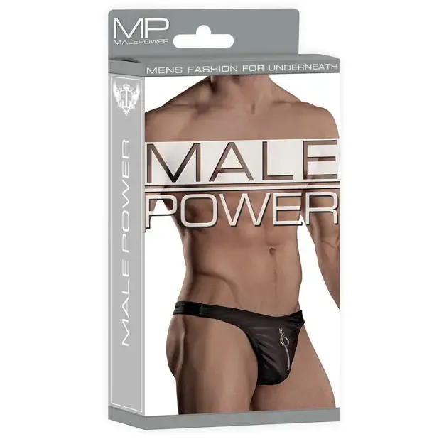 Male Power Zipper Thong