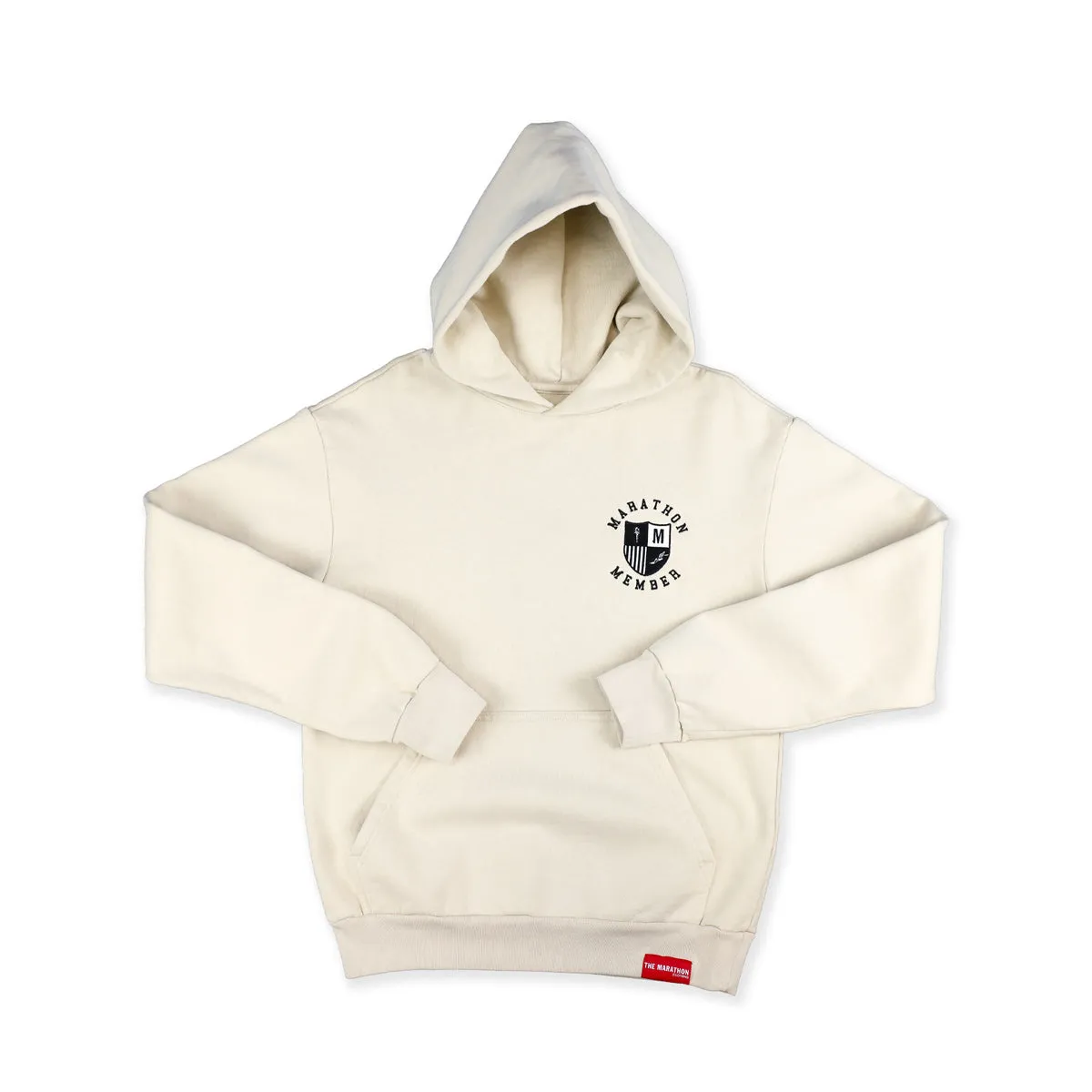 Marathon Members Hoodie - Bone