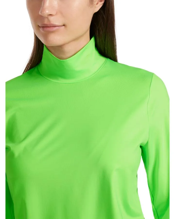 Marc Cain Shocking Green Turtleneck