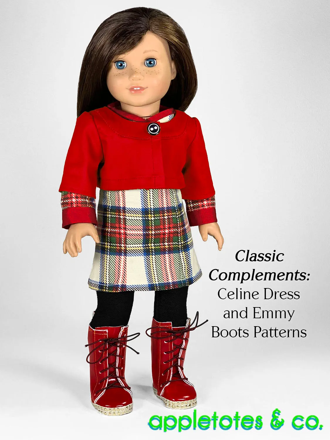 Margo Cropped Jacket 18 Inch Doll Sewing Pattern