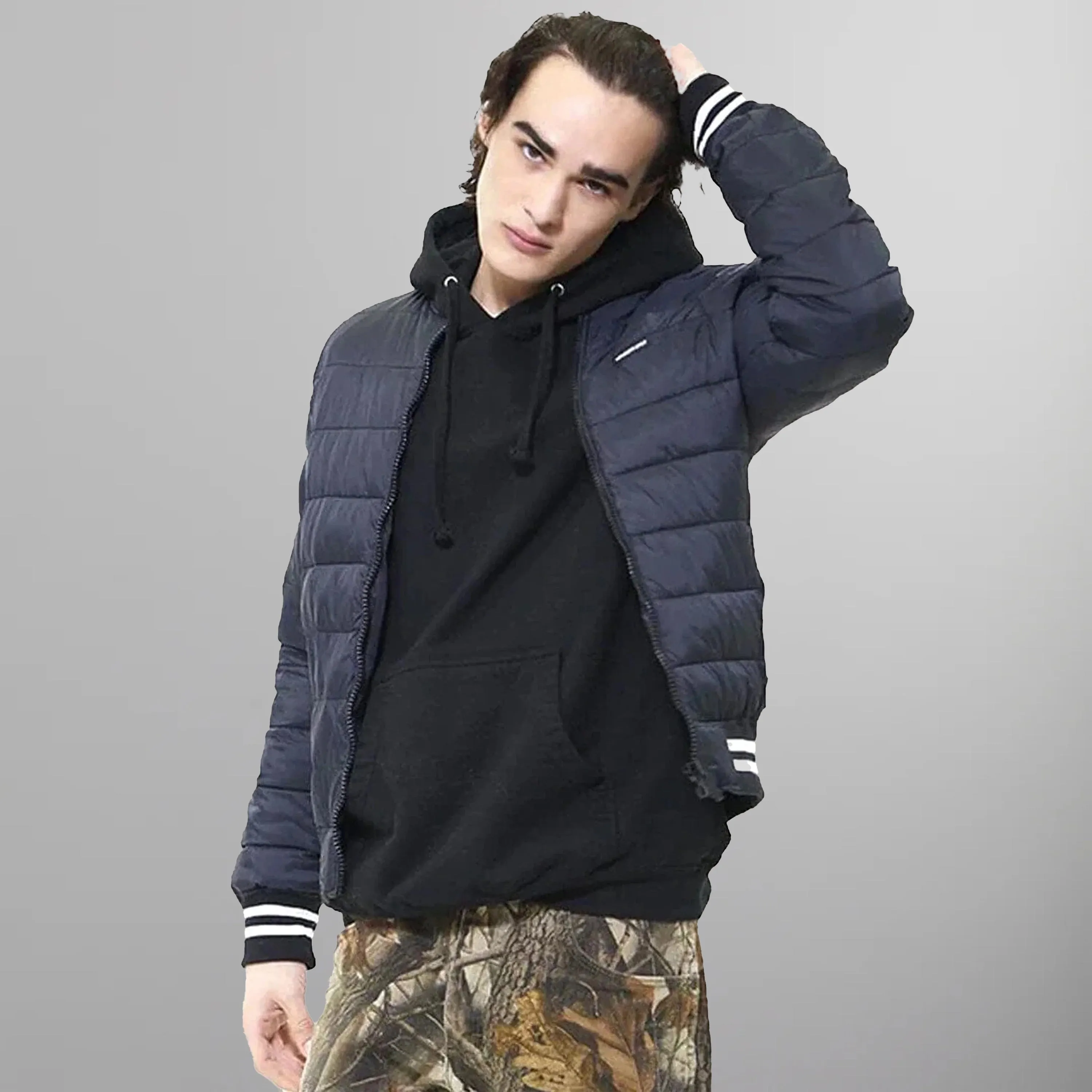 Men's Varsity Puffer Jacket - FINAL SALE