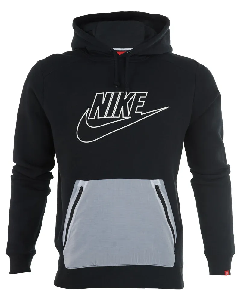 Nike Pullover Hybrid Hoodie Mens Style : 707420