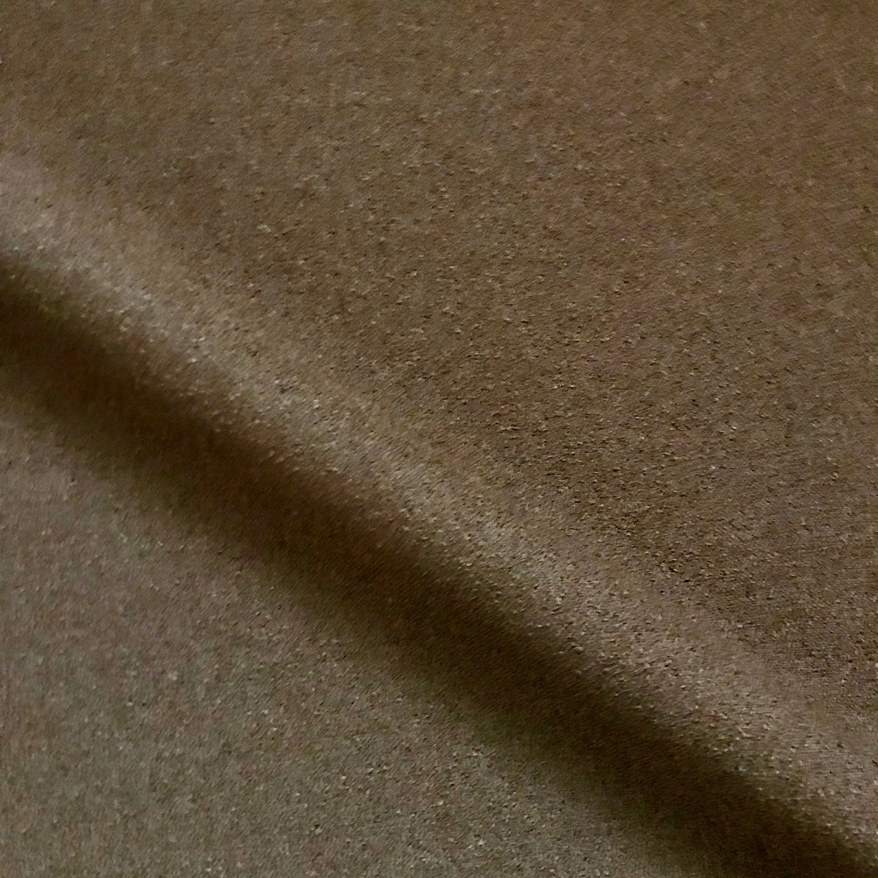 Nippon Dark Cocoa Brown Solid Upholstery Fabric - 54"