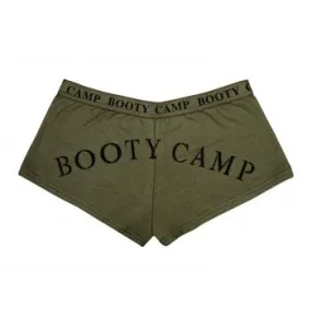 Olive Drab "Booty Camp" Booty Shorts & Tank Top