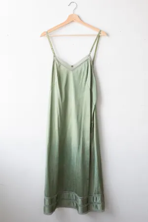 Olive Green Slip