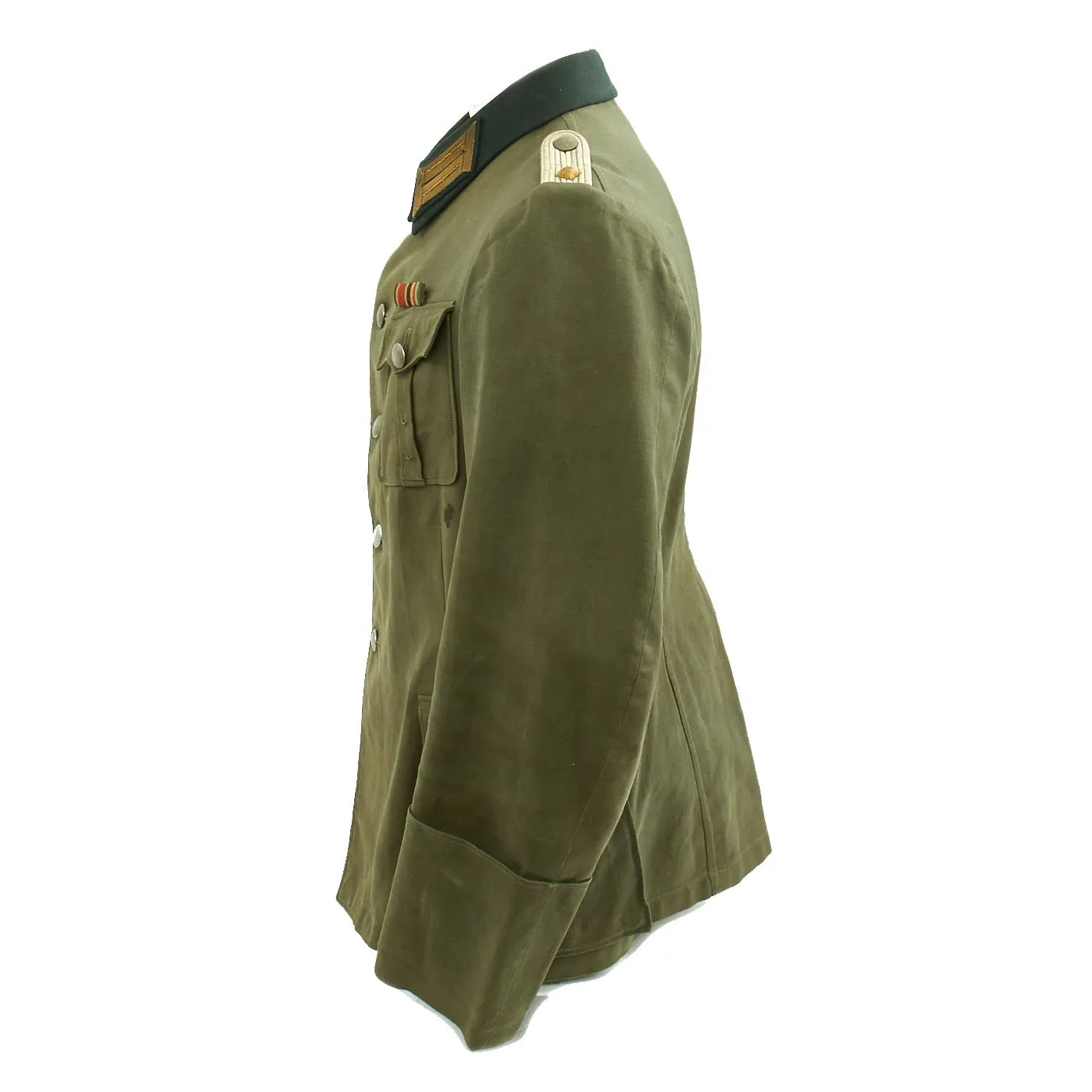 Original German WWII Army Officer Oberleutnant Summer Tunic