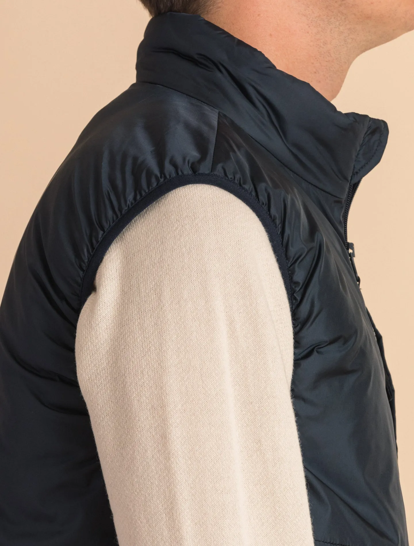 Padded Jil Gilet Navy