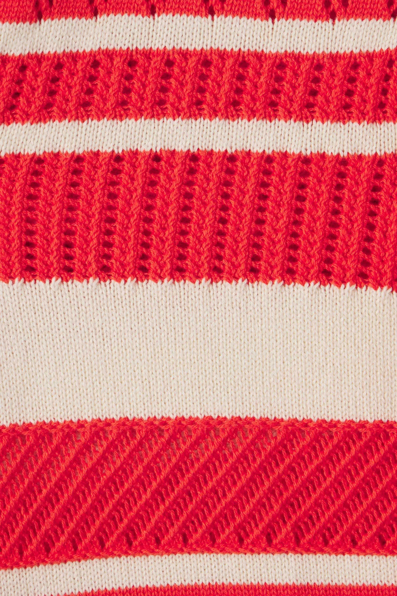 Parker Polo Sweater Red