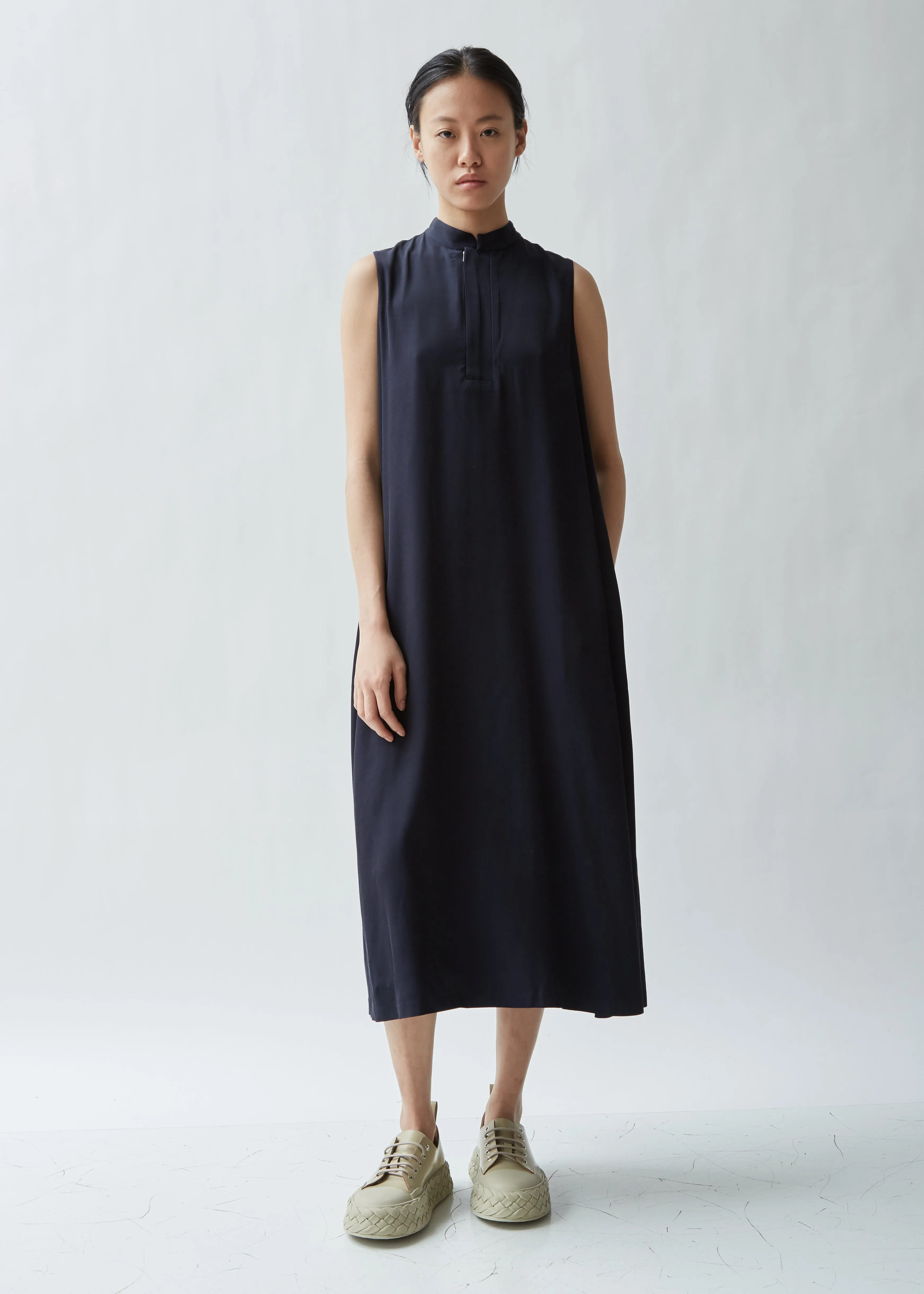 Phenomenon Sleeveless Twill Dress