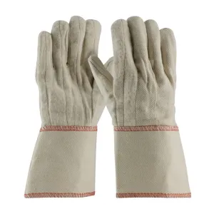 PIP Safety 7900G Cotton Hot Mill Glove with Gauntlet Cuff, Standard Weight, 24-ounce, Box of 12 Pairs